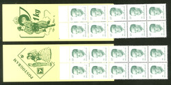 1984, zwei verschiedene MH mit je 10x Mi. 2165, tadellos postfrisch, ...