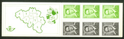 1970, Markenheftchen zu 15 Fr., 25x tadellos postfrisch ...