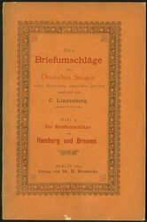 Lindenberg 1894, 'Die Briefumschläge der Deutschen Staaten Hamburg ...
