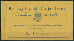 70. Geb. König Gustaf V. (1928), komplettes postfrisches ...