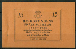 80. Geb. König Gustaf V. (1938), komplettes postfrisches ...