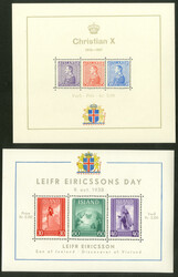 1937-1938, 2 Zusammendruck-Blocks je 3x, postfrisch, Mi. 234,- (25392)