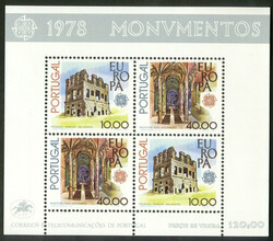 1978, Europa, 20 Zusammendruck-Blocks, postfrisch, ungeknickt und ...