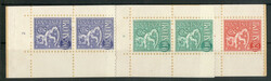 1963-1967, Automatenheft (Mi. 2x 556y, 2x 557y, 1x 559y), postfrisch, ...