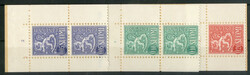 1963-1967, Automatenheft (Mi. 2x 556y, 2x 557y, 1x 559y), postfrisch, ...