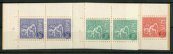 1963-1967, Automatenheft (Mi. 2x 556y, 2x 557y, 1x 559y), postfrisch, ...