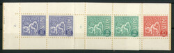 1963-1967, Automatenheft (Mi. 2x 556y, 2x 557y, 1x 559y), postfrisch, ...
