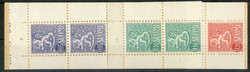 1963-1967, Automatenheft (Mi. 2x 556x, 2x 557x, 1x 559x), postfrisch, ...