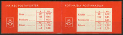 1967, Automaten-Markenheftchen (Mi. MH 2), Deckel 3: Brev 0,40 statt ...