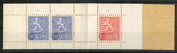 1967, Automaten-Markenheftchen (Mi. MH 1), Deckel 3: Brev 0,40 statt ...