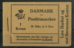 1931, Markenheftchen mit Reklamemarken "Galle & Jessen IV", ...