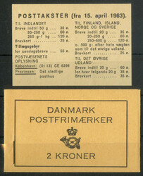 1963, postfrisches Markenheftchen ohne Zusammendrucke, ...