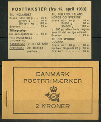 1963, postfrisches Markenheftchen ohne Zusammendrucke, zusätzlich ...