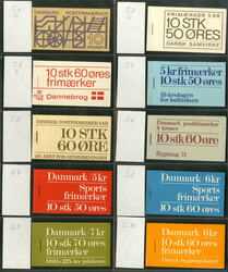 1968-93, Spezial-Heftchen, komplette Serie mit allen 111 postfrischen ...