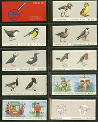 1978-1999, komplette Sammlung mit 34 postfrischen Markenheftchen auf ...