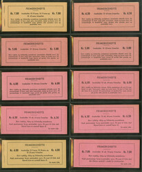 1958-2005, komplette Sammlung mit allen 110 Markenheftchen nach ...