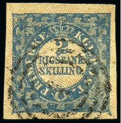 2355010: Dänemark 2 Rigsbank Skilling