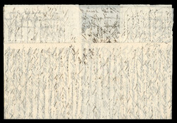 Boule de Moulins affranchie de 3ex et une paire du n°29B Napoléon ...