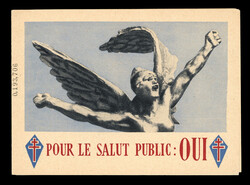 1945, carnet complet de 20 vignettes pour le salut public. Neuf avec ...