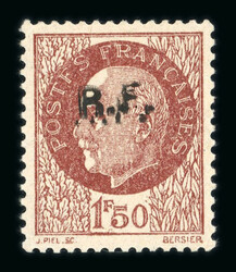 2580050: フランス解放軍制切手