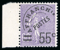 1922, lot de 2 préoblitérés avec type Blanc Y&amp;T n°40a, 4c ...
