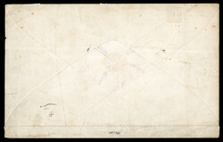 1863, enveloppe affranchie de n°21 Napoléon (3ex) oblitérés gc ...