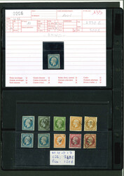 1850-1900, bon lot de classiques neufs */(*)/obl avec entre autres ...