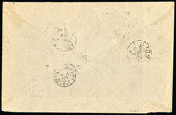 1918, très belle lettre recommandée pour Lomé au Togo affranchie ...