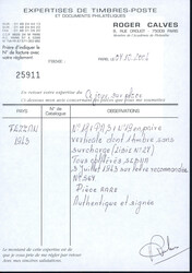 1943, très belle lettre recommandée du 03/07/1943 (Sebha) ...