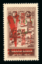 4160015: Bureaux de poste Français Levant Liban - Airmail stamps
