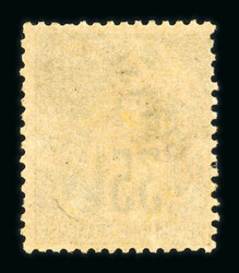 Guyane 1892, type Alphée Dubois surchargés neufs * (gomme ...