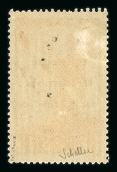 1942, (POSTE ALLEMANDE AU MAROC), 1fr poste aérienne avec surcharge ...