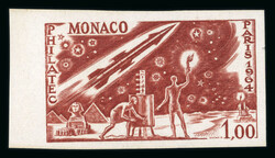 1950-2000, exceptionnel ensemble de centaines de timbres non ...