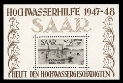 350: ザール - Souvenir / miniature sheetlets