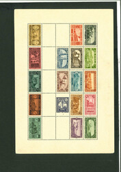 1925, série sites et monuments Y&amp;T n° 154-166 et taxe 32-38 ...
