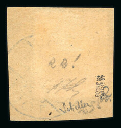 1915, type Hohenzollern 20pf bleu superbe variété TOG (Y&amp;T n° ...