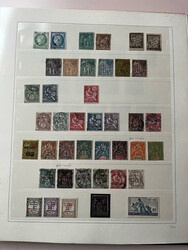 1859-1958, dans un classeur ensemble de timbres majorité anciens ...