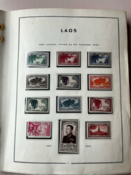 Laos : 1951-1974, en album collection poste, PA et fins de catalogue ...