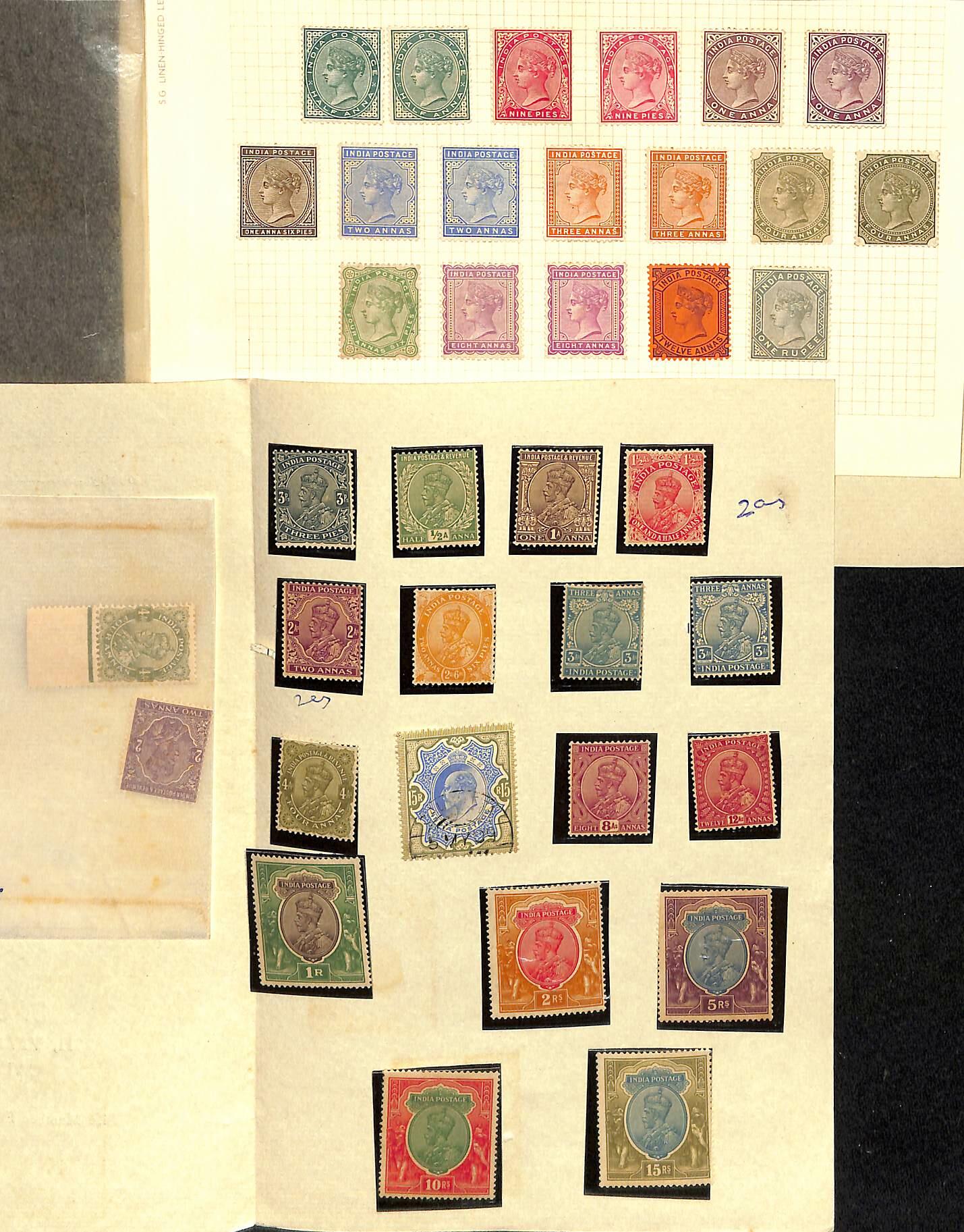 1854-1951 Mint and used selection, in lot folders bought from an ...