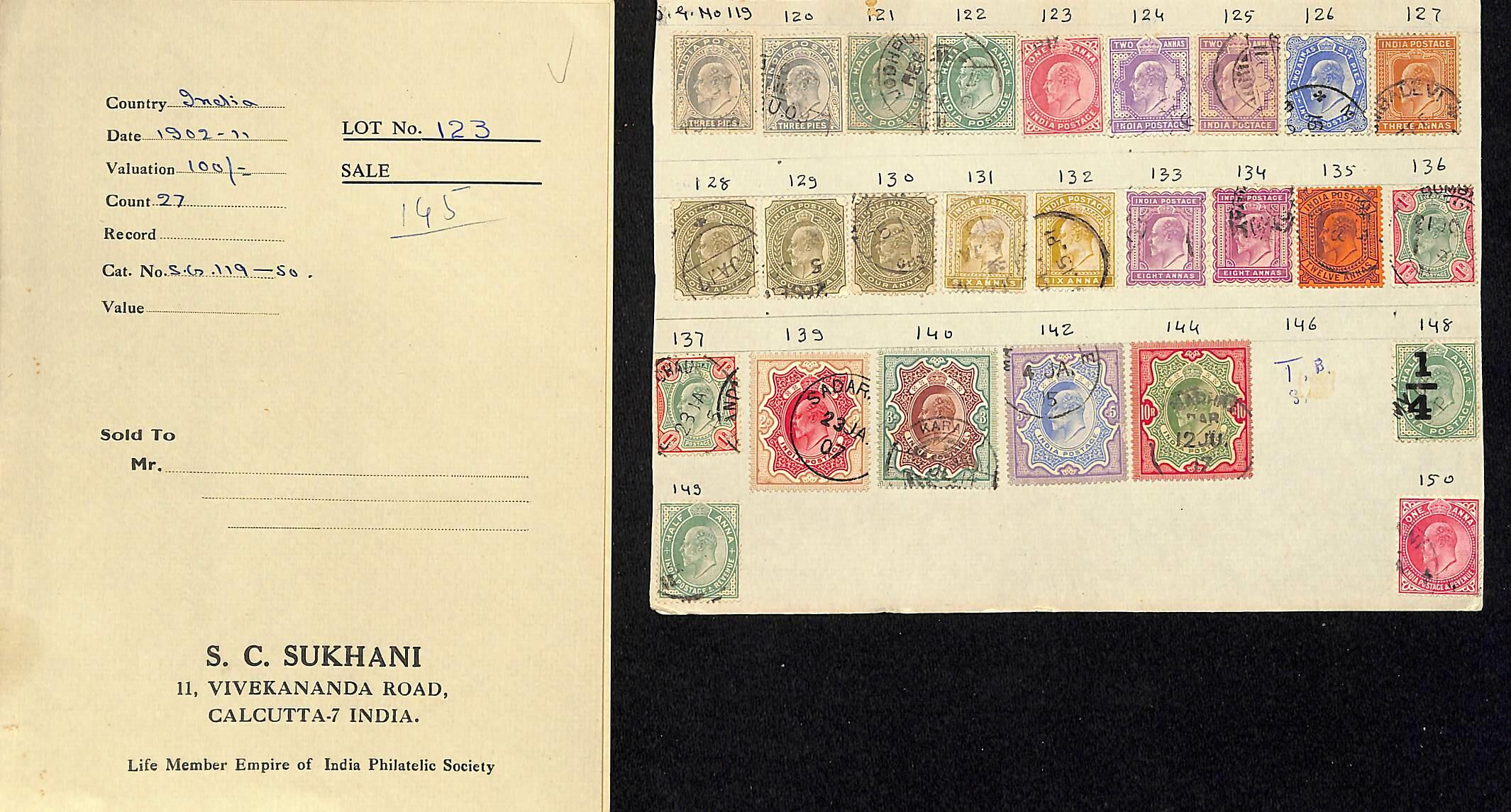 Image 1 for lot number 1146 for Argyll Etkin 57. G.B & Worldwide Stamps and Postal History