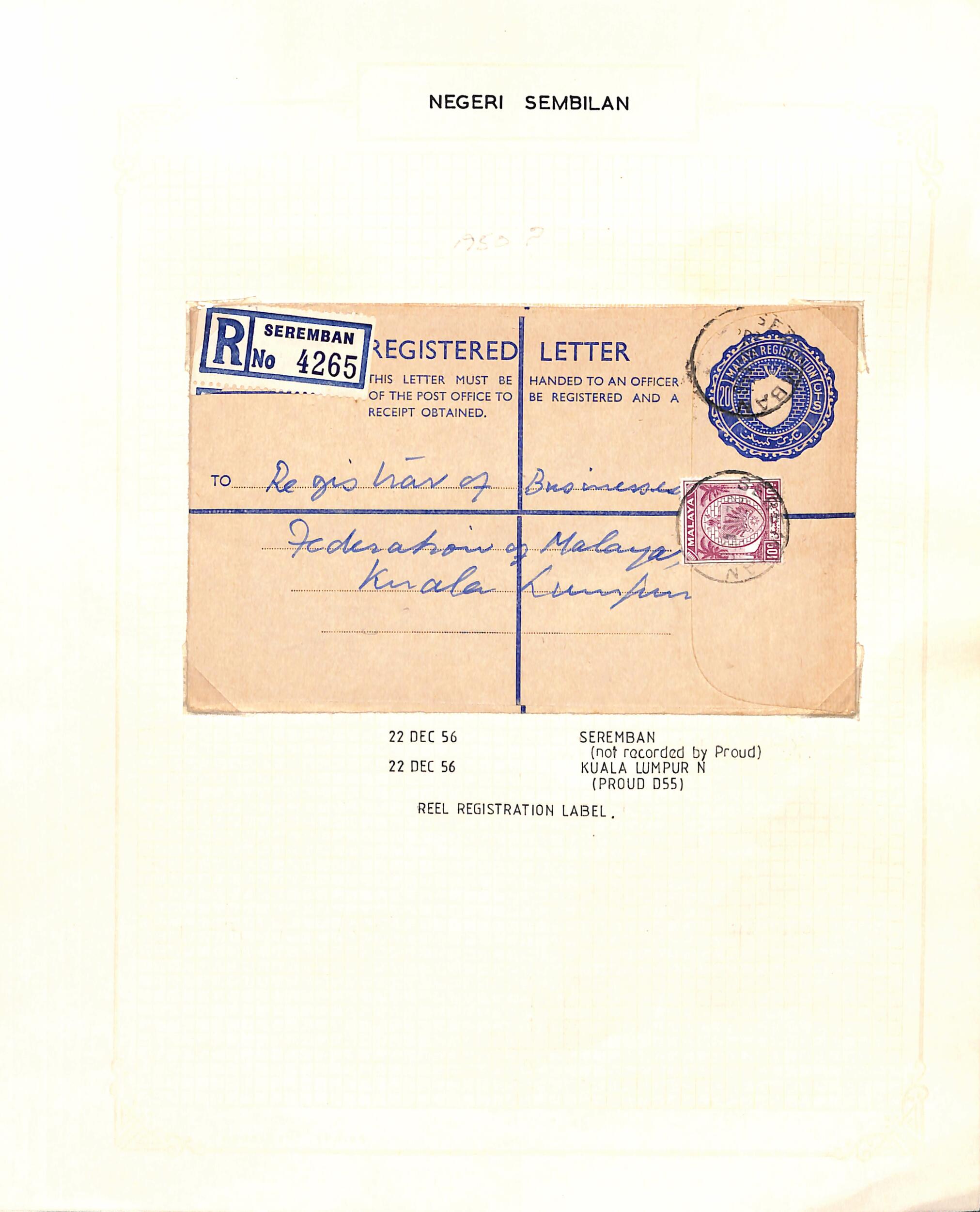 Image 4 for lot number 1518 for Argyll Etkin 57th G.B & Worldwide Stamps and Postal History