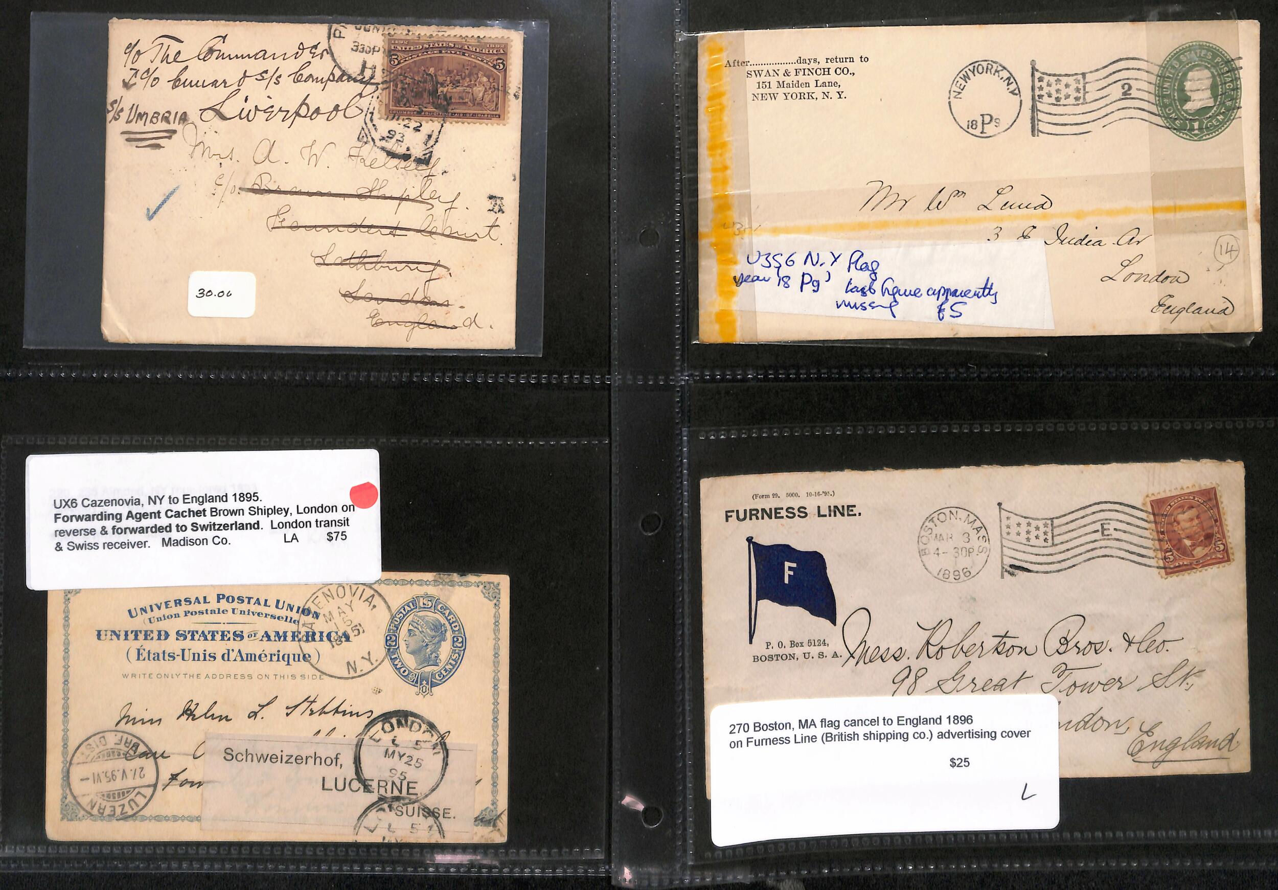Image 14 for lot number 2019 for Argyll Etkin 57th G.B & Worldwide Stamps and Postal History