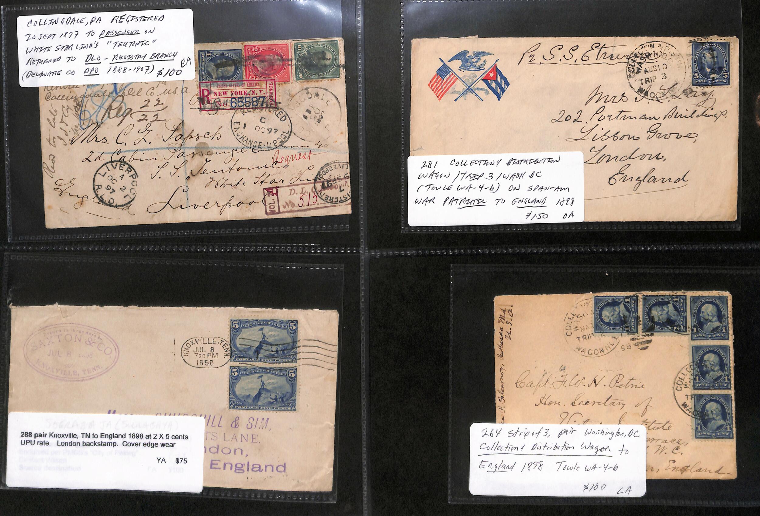 Image 17 for lot number 2019 for Argyll Etkin 57th G.B & Worldwide Stamps and Postal History