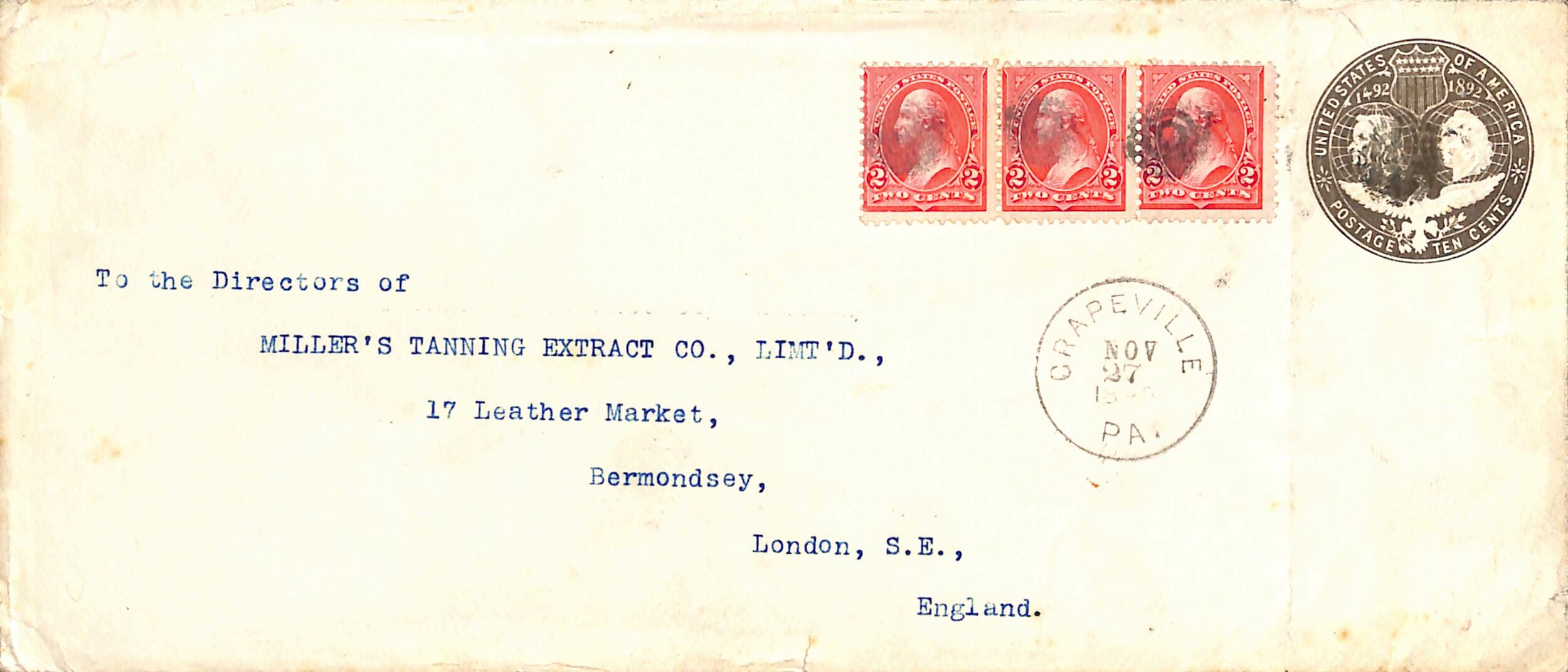 Image 24 for lot number 2019 for Argyll Etkin 57th G.B & Worldwide Stamps and Postal History