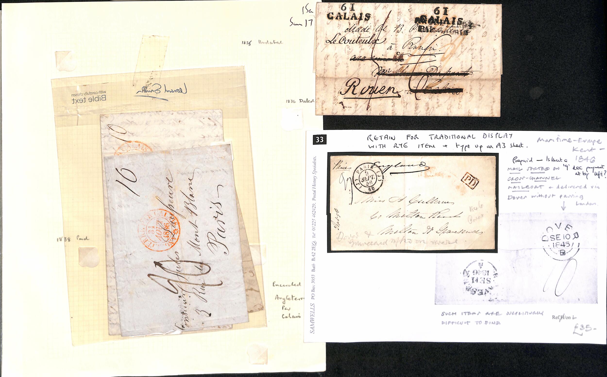 Image 3 for lot number 346 for Argyll Etkin 57. G.B & Worldwide Stamps and Postal History