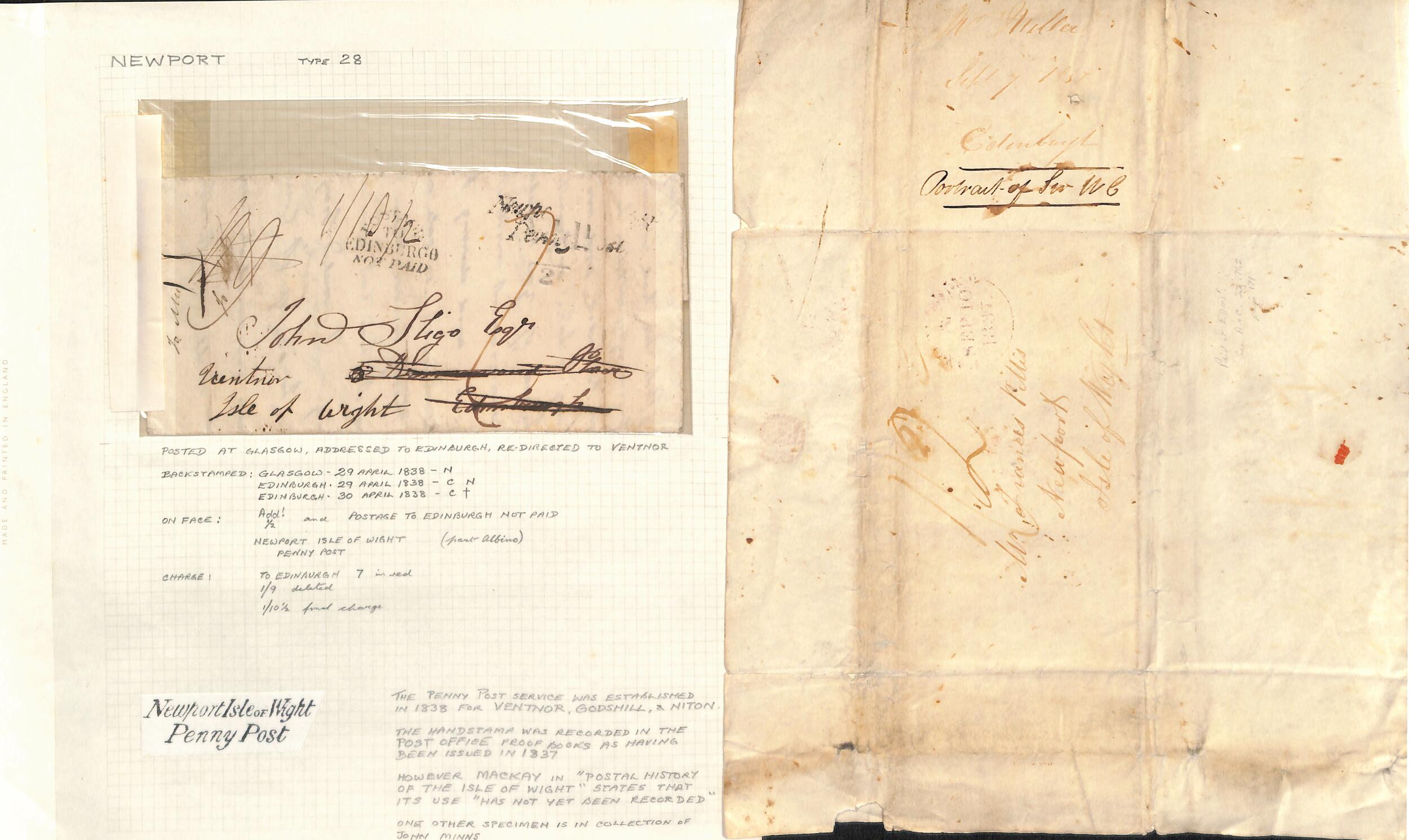 Image 6 for lot number 433 for Argyll Etkin 57. G.B & Worldwide Stamps and Postal History