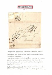 Martinique - Second British Occupation. 1797 (Sep 16) Entire letter ...