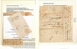 1815-56 Entire letters and entires (25) sent between India and G.B, ...