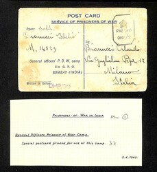 World War Two P.O.W &amp; Internee Mail. 1939-45 Covers and cards ...