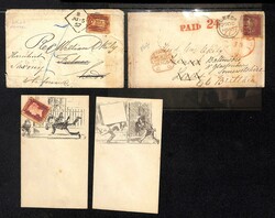 2865: Great Britain - Covers bulk lot